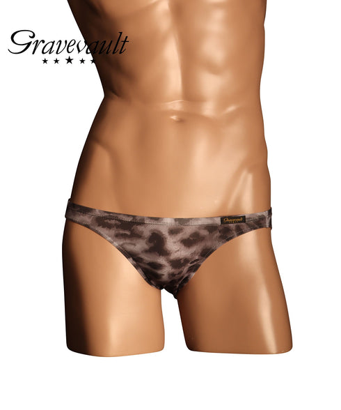 グレイブボールト Gravevault LEOPARD メンズ ビキニ 【メール便】