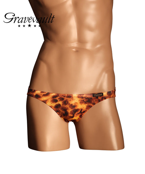 グレイブボールト Gravevault LEOPARD メンズ Tバック 【メール便】