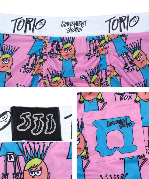 トリオ TORIO 自由な女神 メンズ ボクサーパンツ 【メール便】