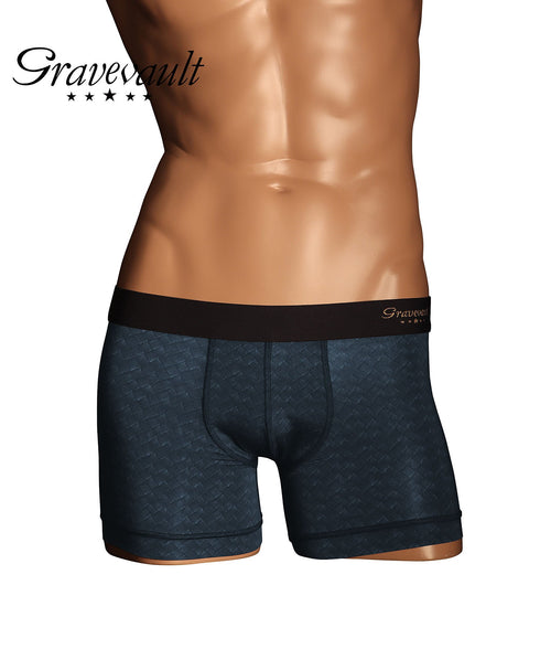 グレイブボールト Gravevault Intrecciato メンズ ショート ボクサーパンツ 【メール便】
