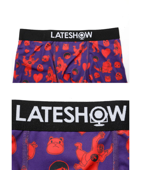 レイトショー LATESHOW レスラー×LATESHOW メンズボクサーパンツ 【メール便】