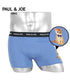 ポールアンドジョー PAUL&JOE ベア天無地シルケット+ヌネット転写 ヌネット刺繍巾着付き メンズ ボクサーパンツ