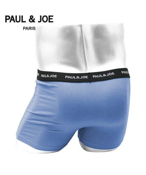 ポールアンドジョー PAUL&JOE ベア天無地シルケット+ヌネット転写 ヌネット刺繍巾着付き メンズ ボクサーパンツ