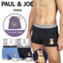 ポールアンドジョー PAUL&JOE ベア天無地シルケット+ヌネット転写 ヌネット刺繍巾着付き メンズ ボクサーパンツ