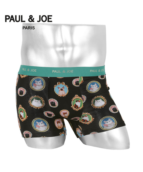 ポールアンドジョー PAUL&JOE ベア天額縁猫柄 PT メンズ ボクサーパンツ