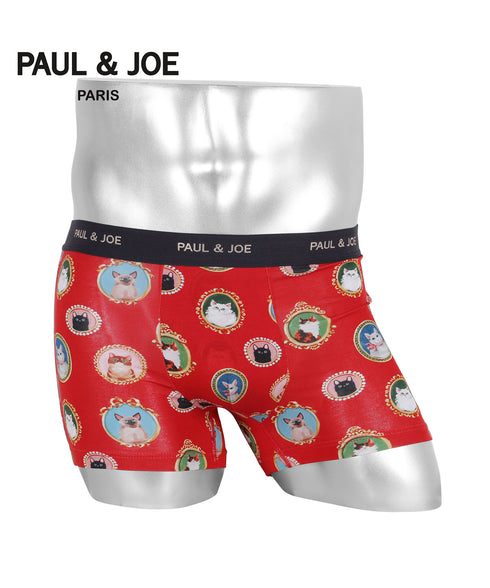 ポールアンドジョー PAUL&JOE ベア天額縁猫柄 PT メンズ ボクサーパンツ