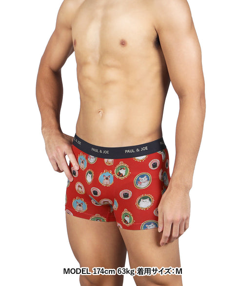 ポールアンドジョー PAUL&JOE ベア天額縁猫柄 PT メンズ ボクサーパンツ