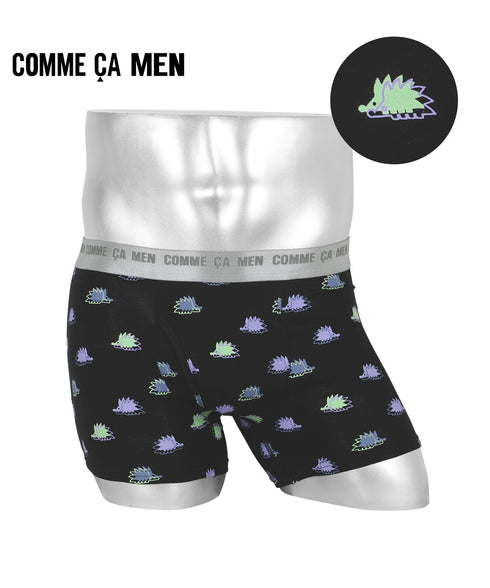 コムサメン COMME CA MEN ベア天ハリネズミ柄 PT メンズ ボクサーパンツ 【メール便】