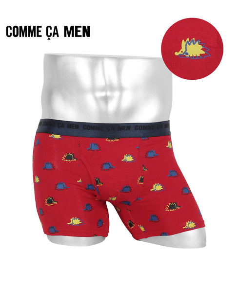 コムサメン COMME CA MEN ベア天ハリネズミ柄 PT メンズ ボクサーパンツ 【メール便】