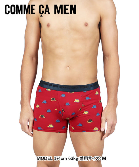 コムサメン COMME CA MEN ベア天ハリネズミ柄 PT メンズ ボクサーパンツ 【メール便】
