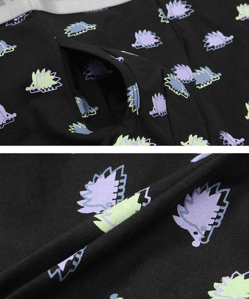 コムサメン COMME CA MEN ベア天ハリネズミ柄 PT メンズ ボクサーパンツ 【メール便】