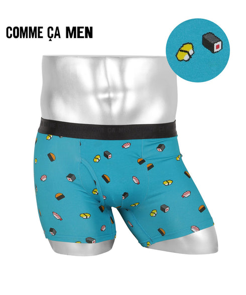 コムサメン COMME CA MEN ベア天お寿司柄 PT メンズ ボクサーパンツ 【メール便】