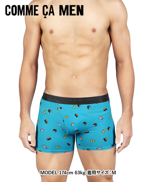 コムサメン COMME CA MEN ベア天お寿司柄 PT メンズ ボクサーパンツ 【メール便】