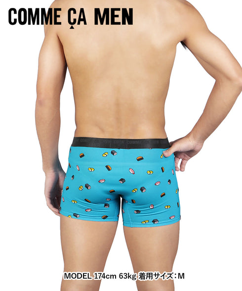 コムサメン COMME CA MEN ベア天お寿司柄 PT メンズ ボクサーパンツ 【メール便】