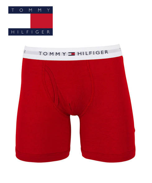 トミー ヒルフィガー TOMMY HILFIGER Cotton Classics Core Plus メンズ ロングボクサーパンツ 【メール便】 プレゼント クリスマス ギフト 彼氏 夫 旦那