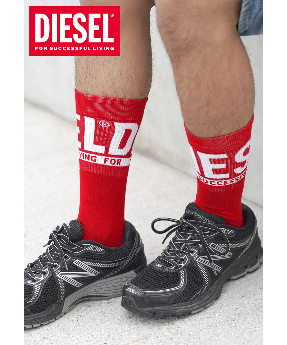 ディーゼル DIESEL 【3足セット】SKM-RAY-THREEPACK クルーソックス