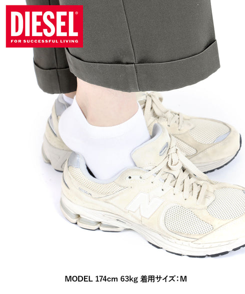 ディーゼル DIESEL 【3足セット】SKM-GOST-THREEPACK アンクルソックス 【メール便】