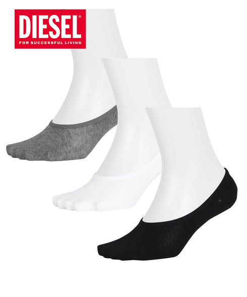 ディーゼル DIESEL 【3足セット】SKM-HIDEPAT-THREEPACK カバーソックス 【メール便】