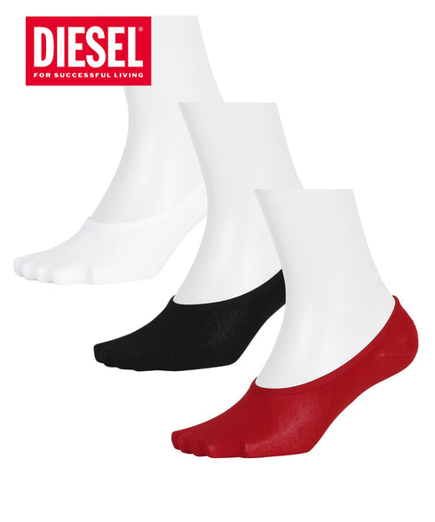 ディーゼル DIESEL 【3足セット】SKM-HIDEPAT-THREEPACK カバーソックス 【メール便】