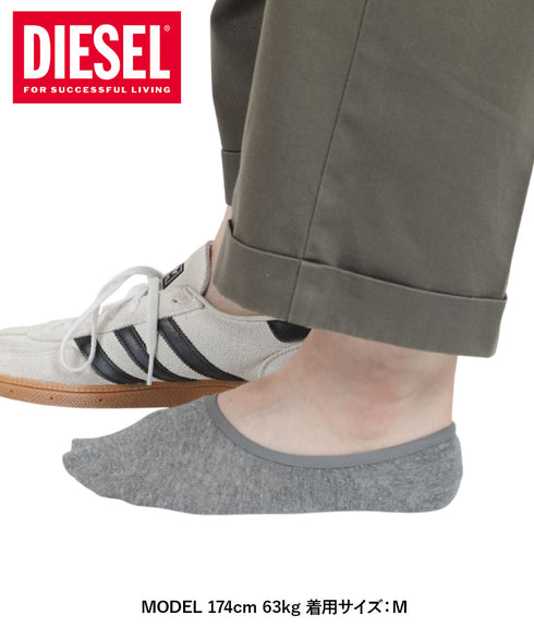 ディーゼル DIESEL 【3足セット】SKM-HIDEPAT-THREEPACK カバーソックス 【メール便】