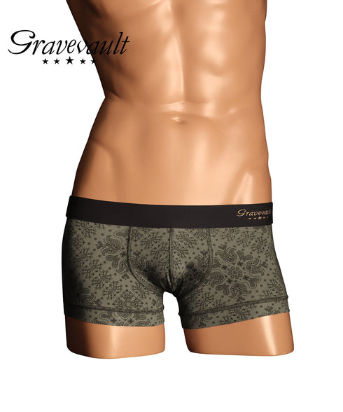 グレイブボールト Gravevault Bandana メンズ ローライズ ボクサーパンツ 【メール便】