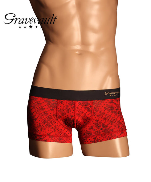 グレイブボールト Gravevault Bandana メンズ ローライズ ボクサーパンツ 【メール便】