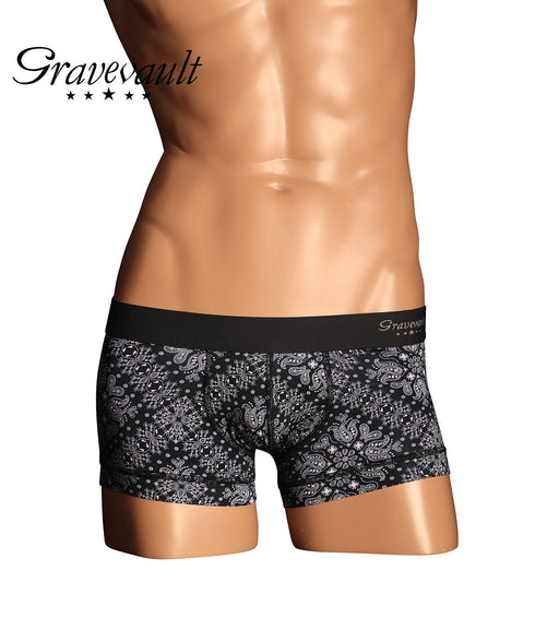 グレイブボールト Gravevault Bandana メンズ ローライズ ボクサーパンツ 【メール便】