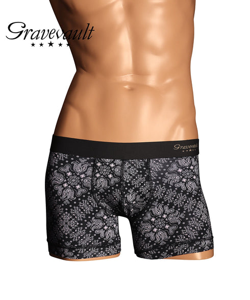 グレイブボールト Gravevault Bandana メンズ ショート ボクサーパンツ 【メール便】