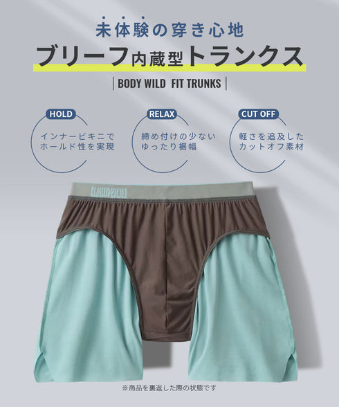 グンゼ GUNZE FIT TRUNKS メンズ トランクス 【メール便】