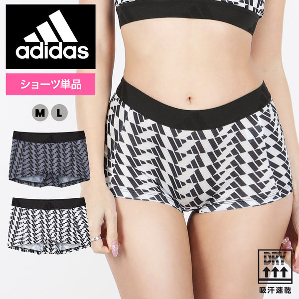 アディダス adidas Print レディース ハ-フショーツ 【メール便】