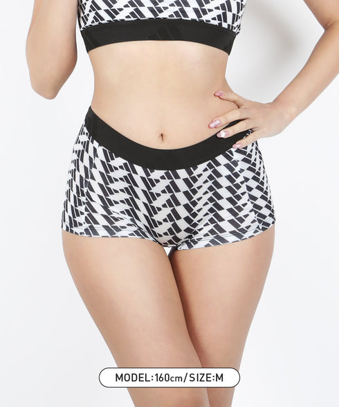 アディダス adidas Print レディース ハ-フショーツ 【メール便】