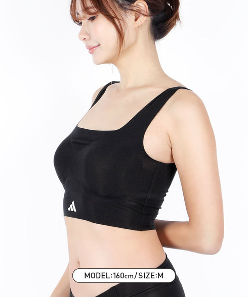 アディダス adidas 完全無縫製 レディース クロップトップ 【メール便】