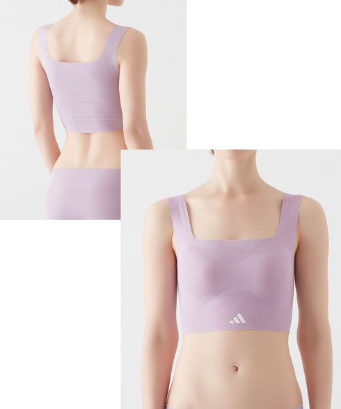 アディダス adidas 完全無縫製 レディース クロップトップ 【メール便】