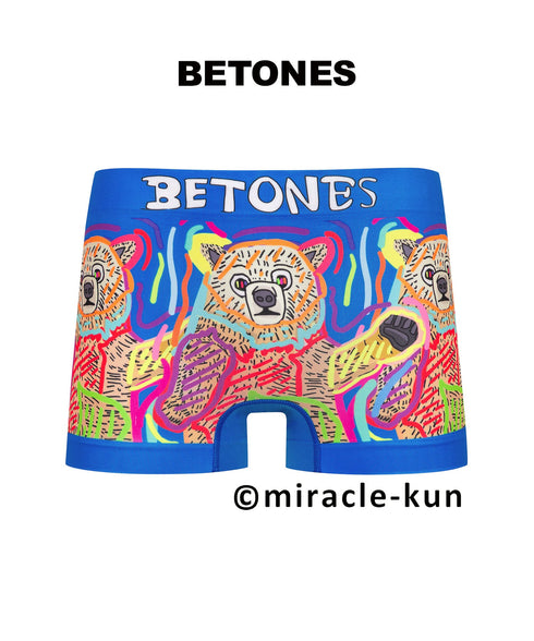 ビトーンズ BETONES MIRACLE-KUN×BETONES メンズボクサーパンツ 【メール便】