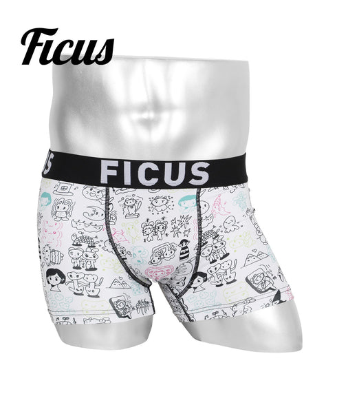 フィークス FICUS SNSコラボ企画 FICUSメンズボクサーパンツ 【メール便】