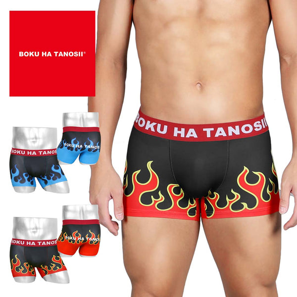 ボクハタノシイ BOKU HA TANOSII FIREBX メンズボクサーパンツ 【メール便】
