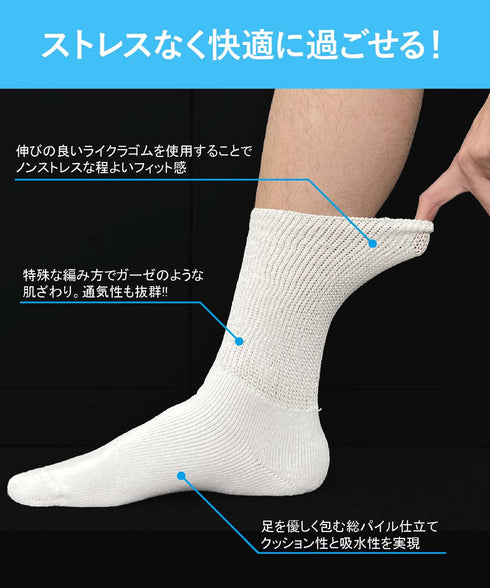 フルーツオブザルーム FRUIT OF THE LOOM Loose Fit 3P DadSocks