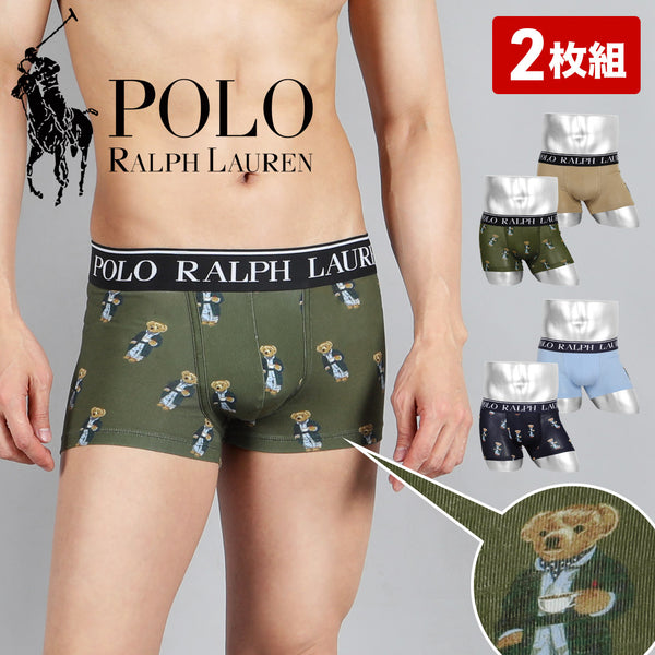 ポロ ラルフローレン POLO RALPH LAUREN 【2枚セット】TRUNK GB メンズ ボクサーパンツ