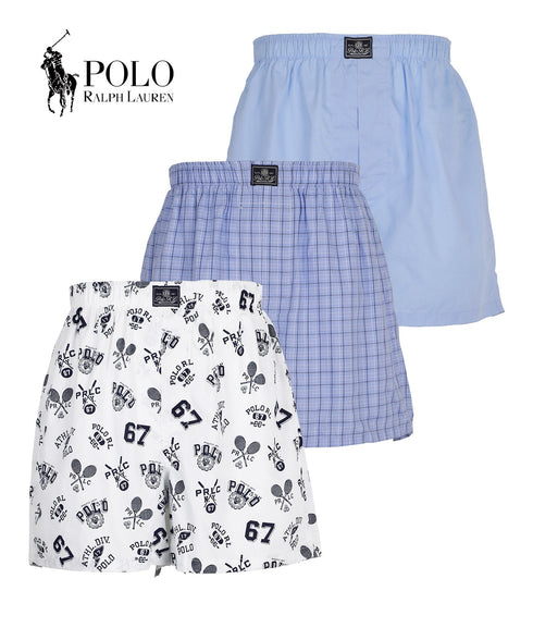 ポロ ラルフローレン POLO RALPH LAUREN 【3枚セット】OPEN BOXER メンズ トランクス 下着 おしゃれ 人気 プレゼント 彼氏