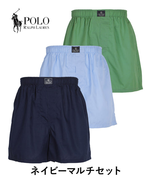 ポロ ラルフローレン POLO RALPH LAUREN 【3枚セット】OPEN BOXER メンズ トランクス 下着 おしゃれ 人気 プレゼント 彼氏