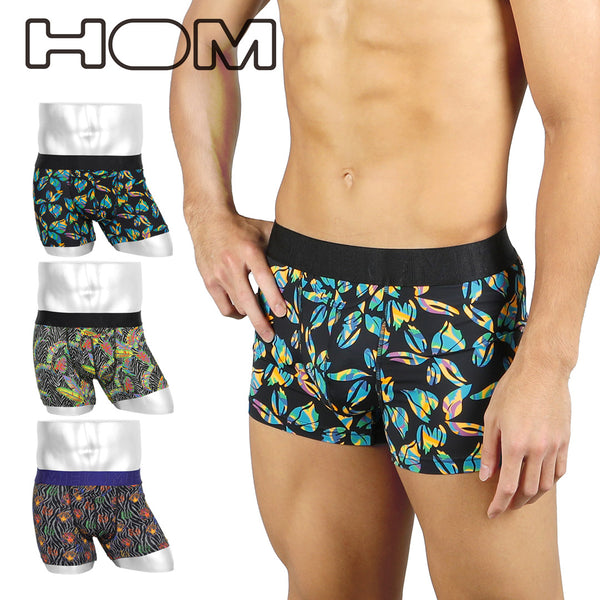 オム HOM ASIA Boxer Briefs HO1 print メンズ ボクサーパンツ 【メール便】