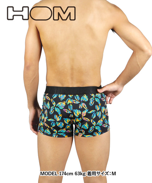 オム HOM ASIA Boxer Briefs HO1 print メンズ ボクサーパンツ 【メール便】 プレゼント クリスマス ギフト 彼氏 夫 旦那