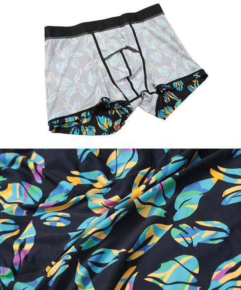 オム HOM ASIA Boxer Briefs HO1 print メンズ ボクサーパンツ 【メール便】 プレゼント クリスマス ギフト 彼氏 夫 旦那