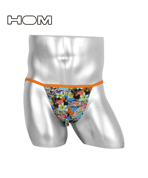 オム HOM HOM ASIA Tanga Briefs Print メンズ タンガ 【メール便】 プレゼント クリスマス ギフト 彼氏 夫 旦那