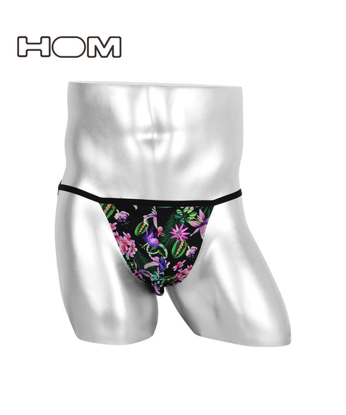 オム HOM HOM ASIA Tanga Briefs Print メンズ タンガ 【メール便】 プレゼント クリスマス ギフト 彼氏 夫 旦那