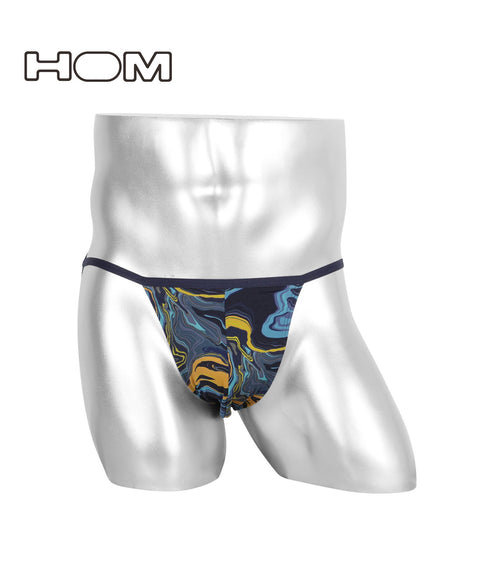 オム HOM HOM ASIA Tanga Briefs Print メンズ タンガ 【メール便】 プレゼント クリスマス ギフト 彼氏 夫 旦那
