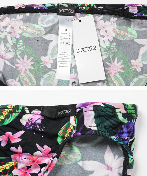 オム HOM ASIA Comfort Micro Briefs Print メンズ ブリーフ 【メール便】 プレゼント クリスマス ギフト 彼氏 夫 旦那