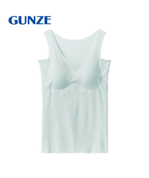 グンゼ GUNZE アセドロン レディース 汗取り パッド付タンクトップ 【メール便】