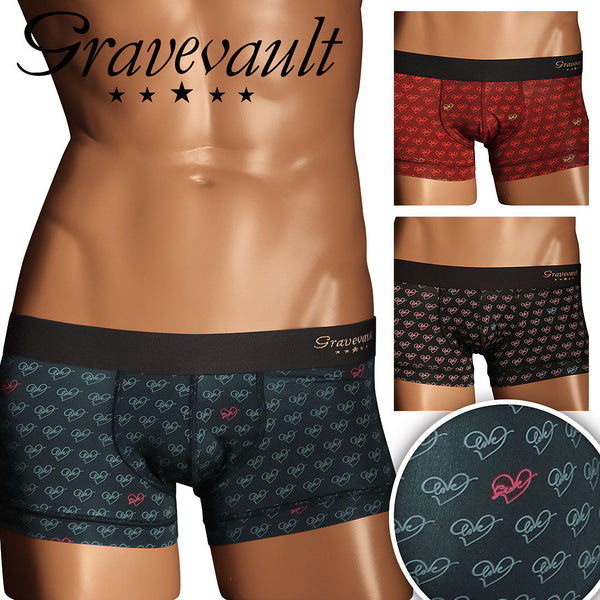 グレイブボールト Gravevault love メンズ ローライズ ボクサーパンツ 【メール便】