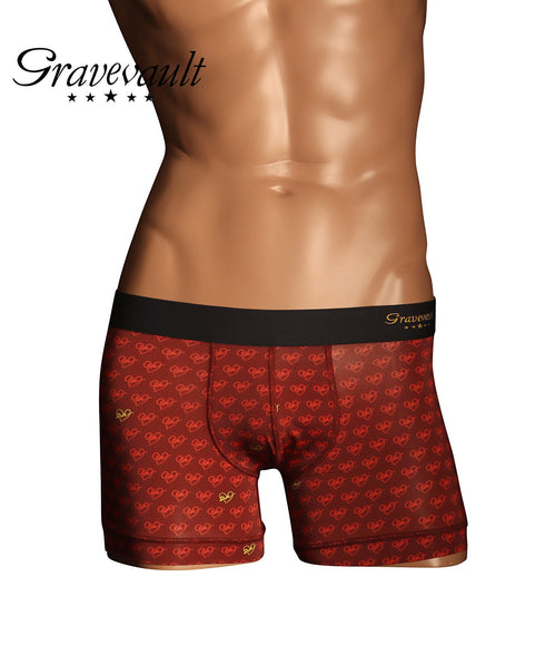 グレイブボールト Gravevault love メンズ ショート ボクサーパンツ 【メール便】